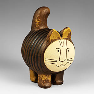 Gustavsberg Lisa Larson cat figure from the "Menageri" series